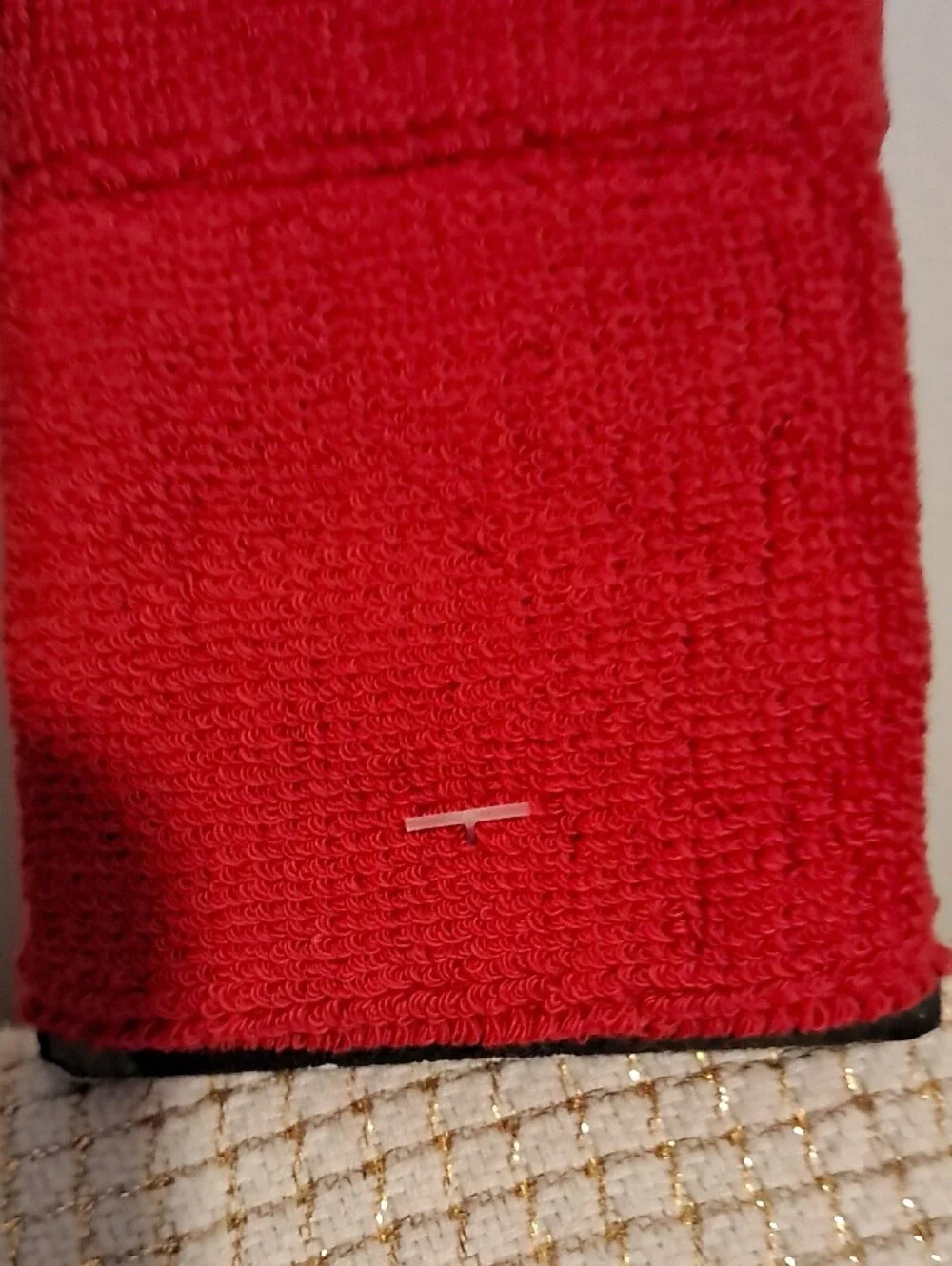 NHL Panthers Red Wristbands with Embroidered Logo